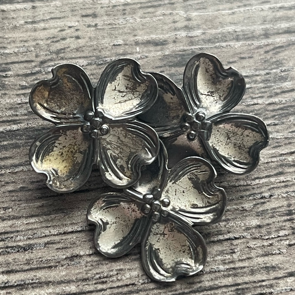 Vintage Beau Sterling Brooch